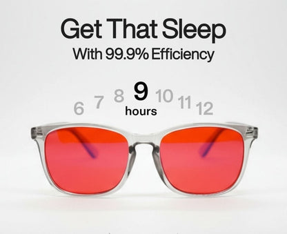 SleepGuard Red Lens Blue Light Blockers
