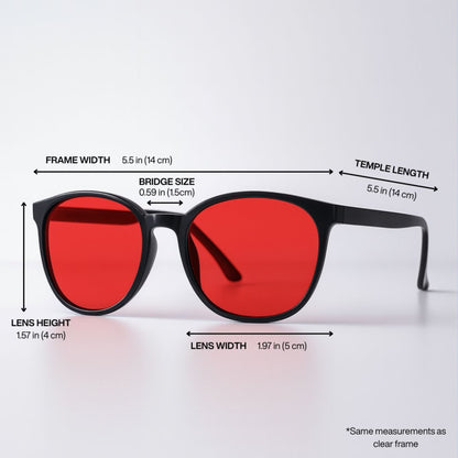 SleepGuard Red Lens Blue Light Blockers